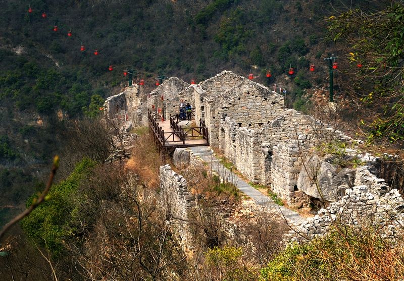襄阳南漳春秋寨景区门票含索道/游船/攀岩(当日可订/快速出票/极速