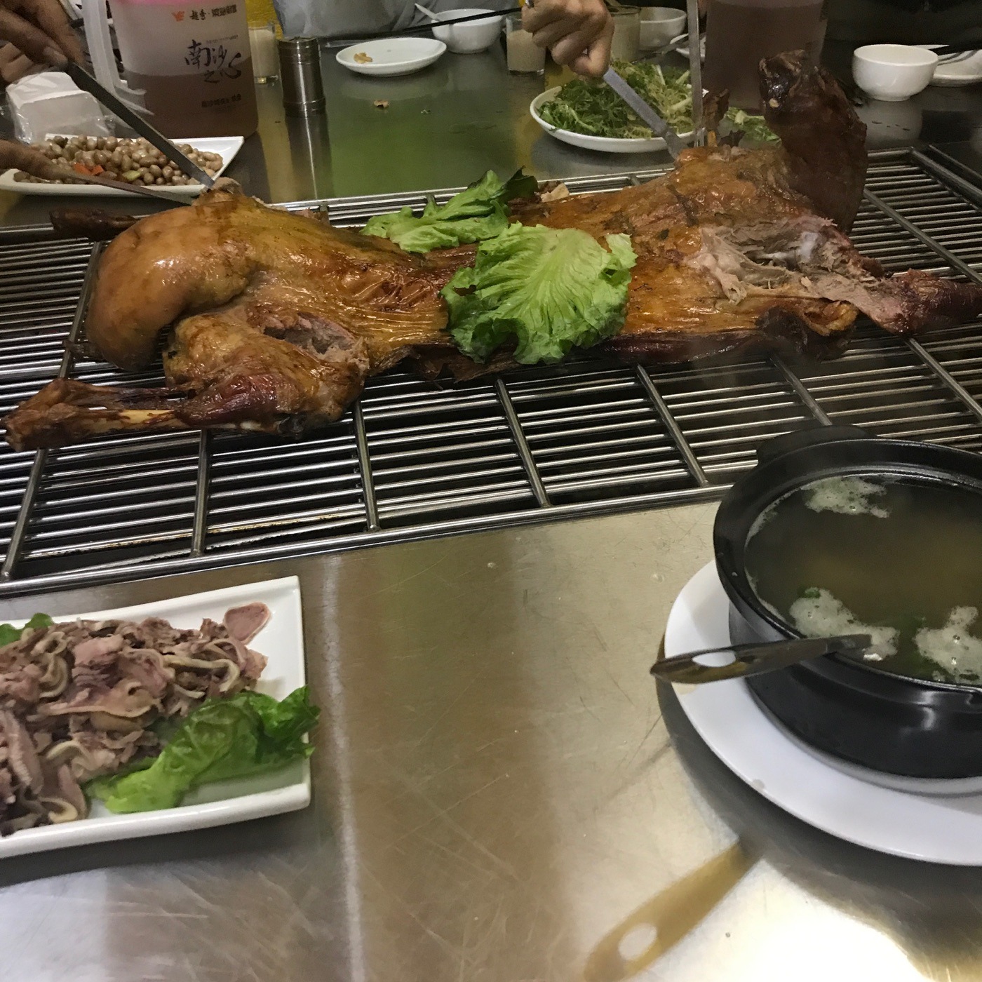 广州美食-蒙古包烤全羊