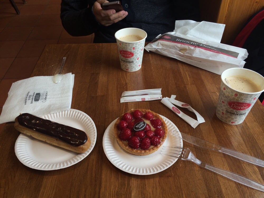 巴黎美食-La Brioche Dorée