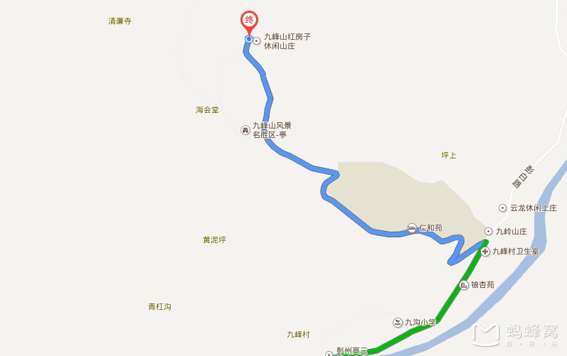 彭州九峰山徒步最全攻略(路线 路况 食宿)