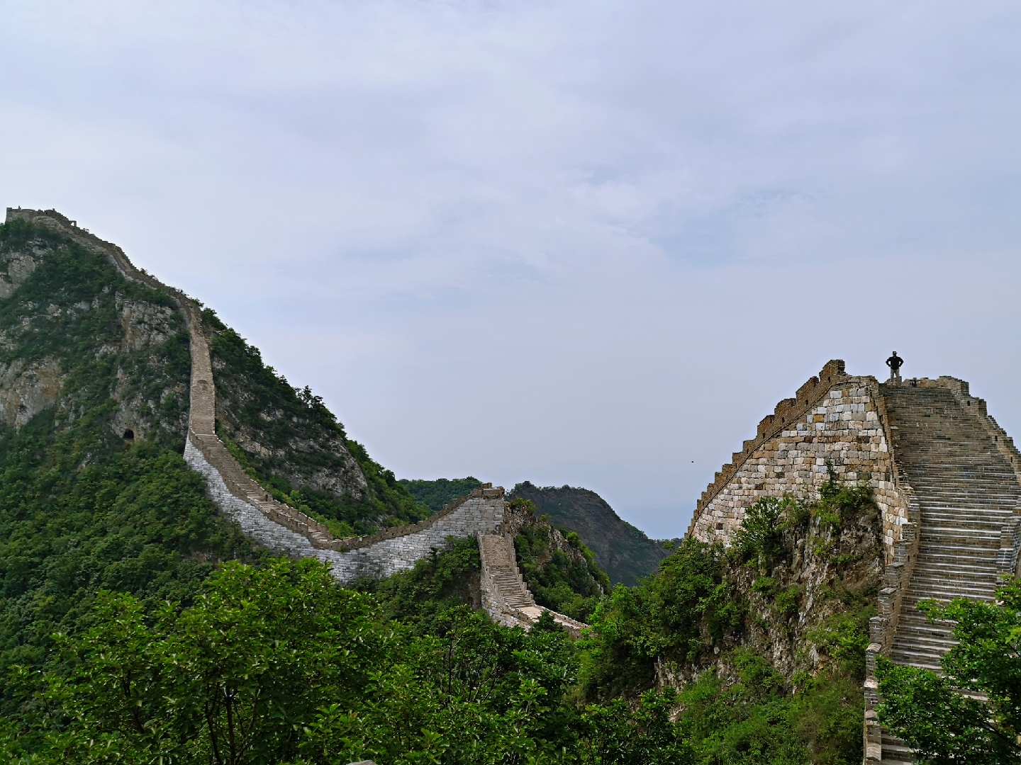 行走在箭扣之上---2018年登山拉练之三