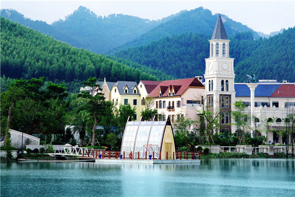 佛山美的鹭湖森林度假区岭南花园 美的鹭湖半山温泉门票