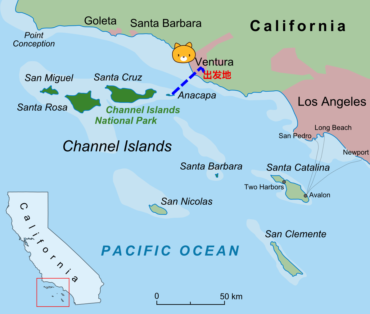 海峡群岛国家公园(channel islands np)