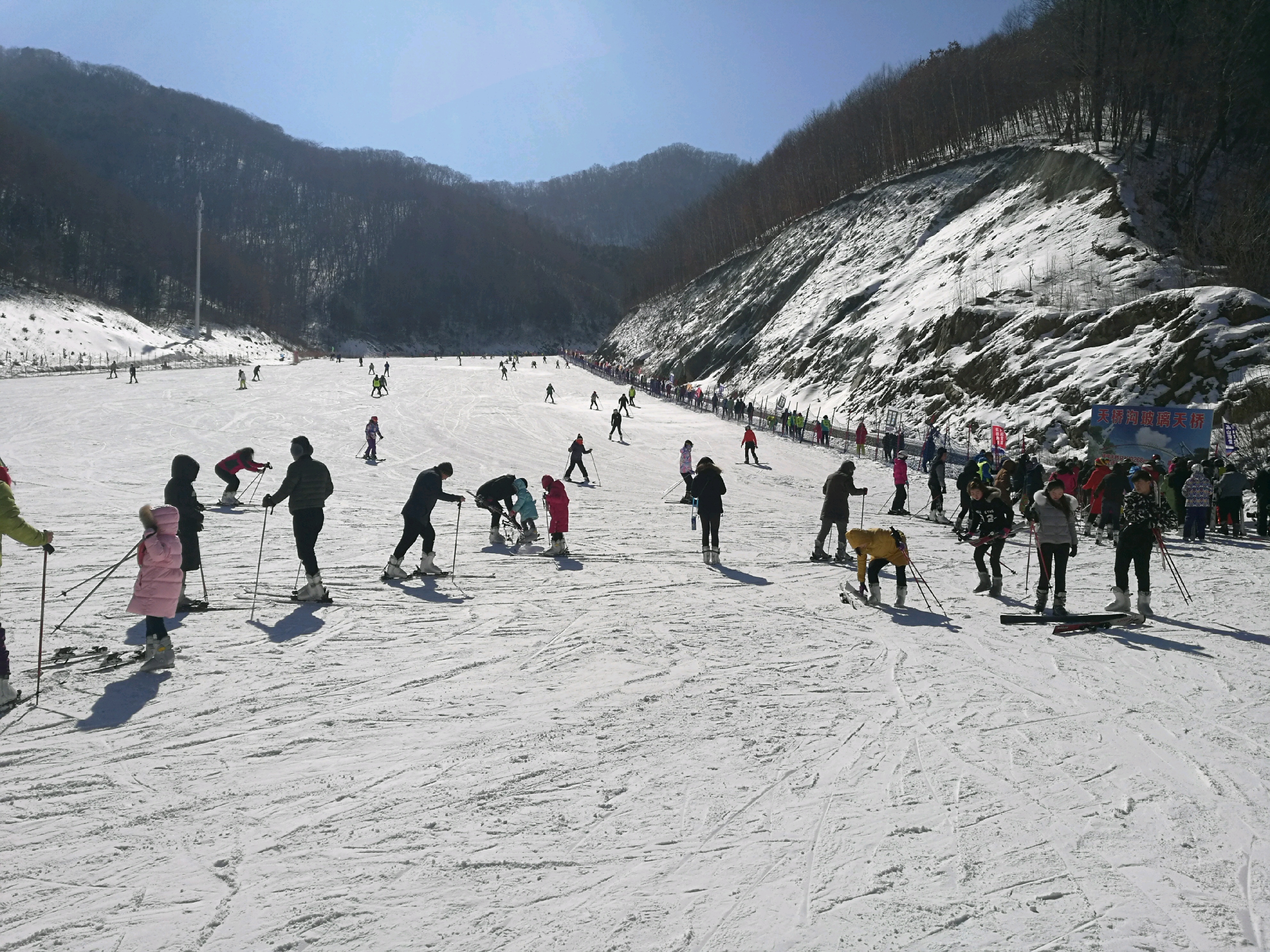 【丹东景点图片】天桥沟滑雪场