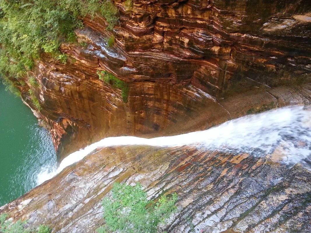 【太行山图片】行游太行山：幽幽桃花谷 小白龙引我游“天路”