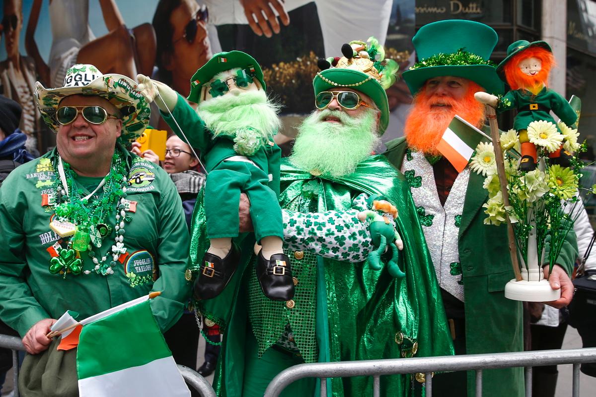 厂家定制绿色四叶草帽子 狂欢帽爱尔兰节绿帽子圣帕特里克节日帽-阿里巴巴