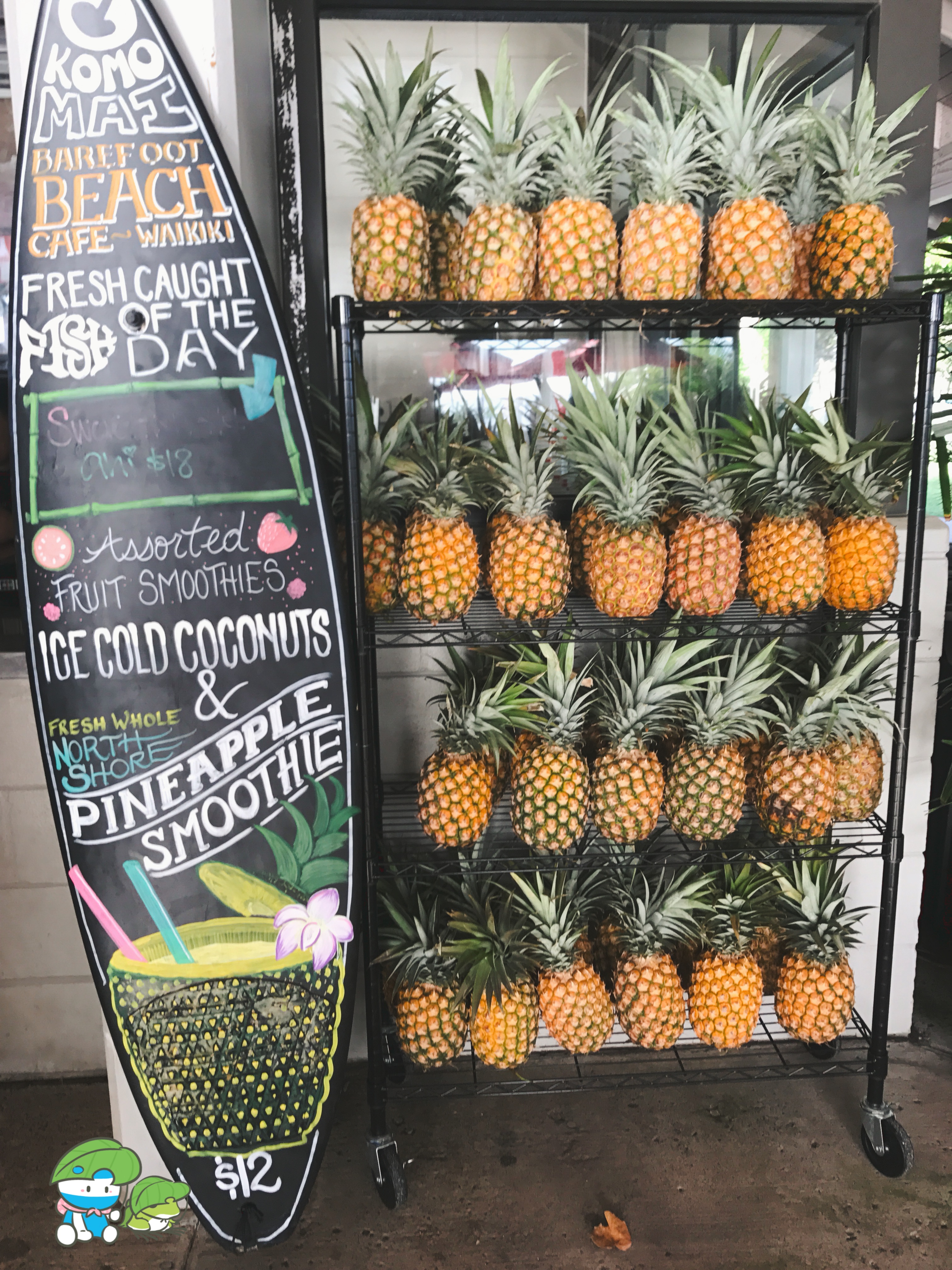 夏威夷美食-Barefoot Beach Cafe