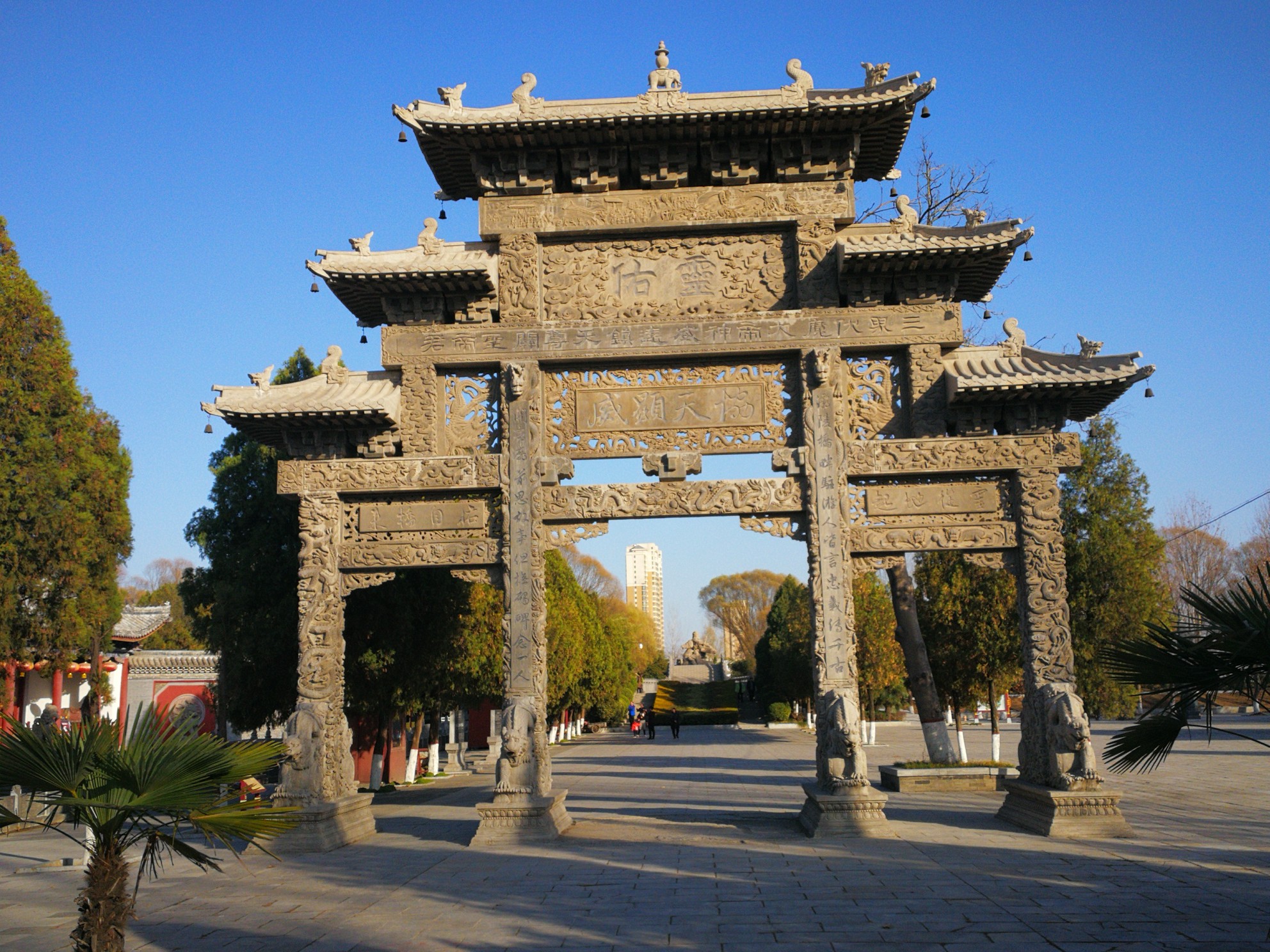 许昌灞陵桥景区