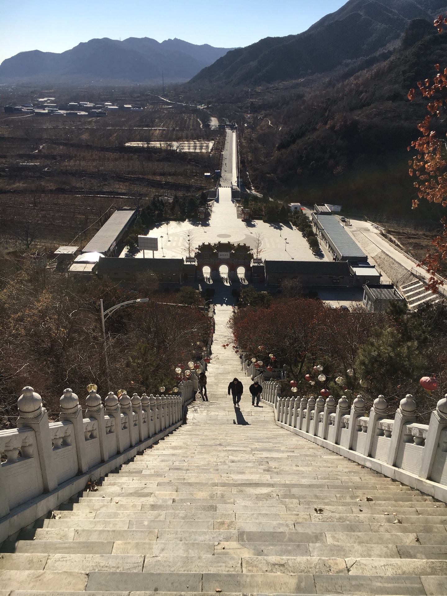 平谷丫鬟山深冬一日游_游记