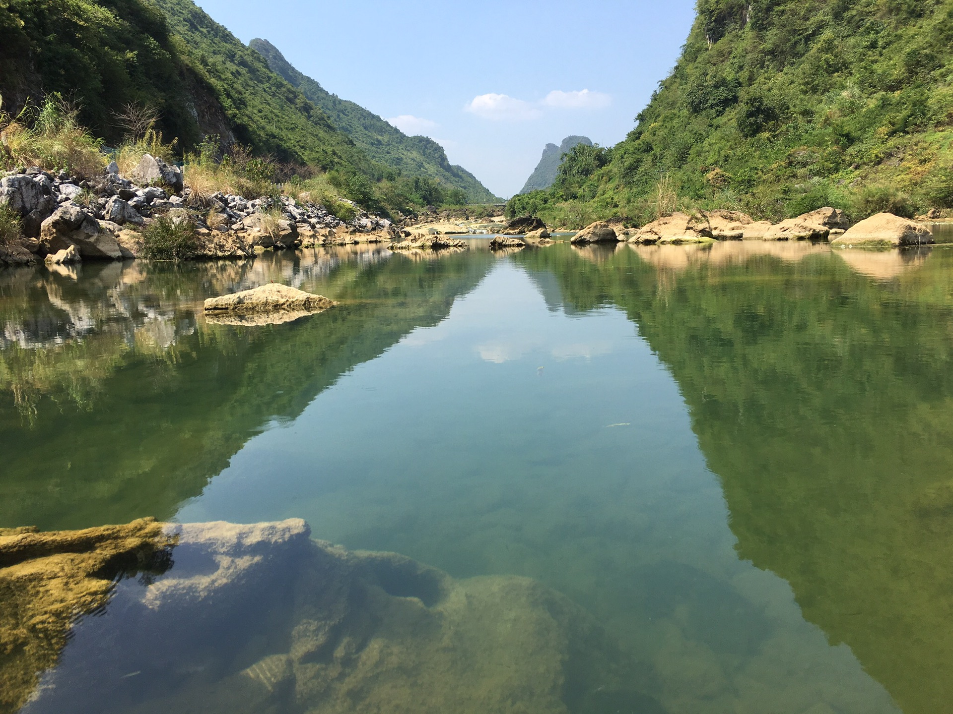 玩转广西:别样小景亦美丽---鹿寨中渡古镇,响水瀑布,香桥公园一日游