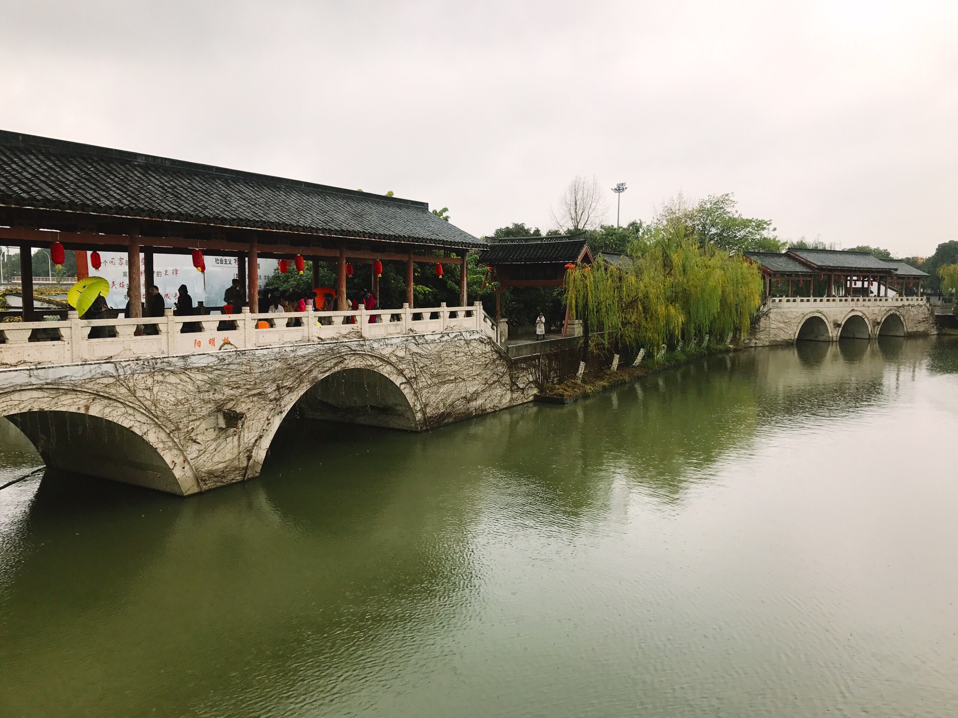 烟雨水乡安昌，自然水墨画_游记