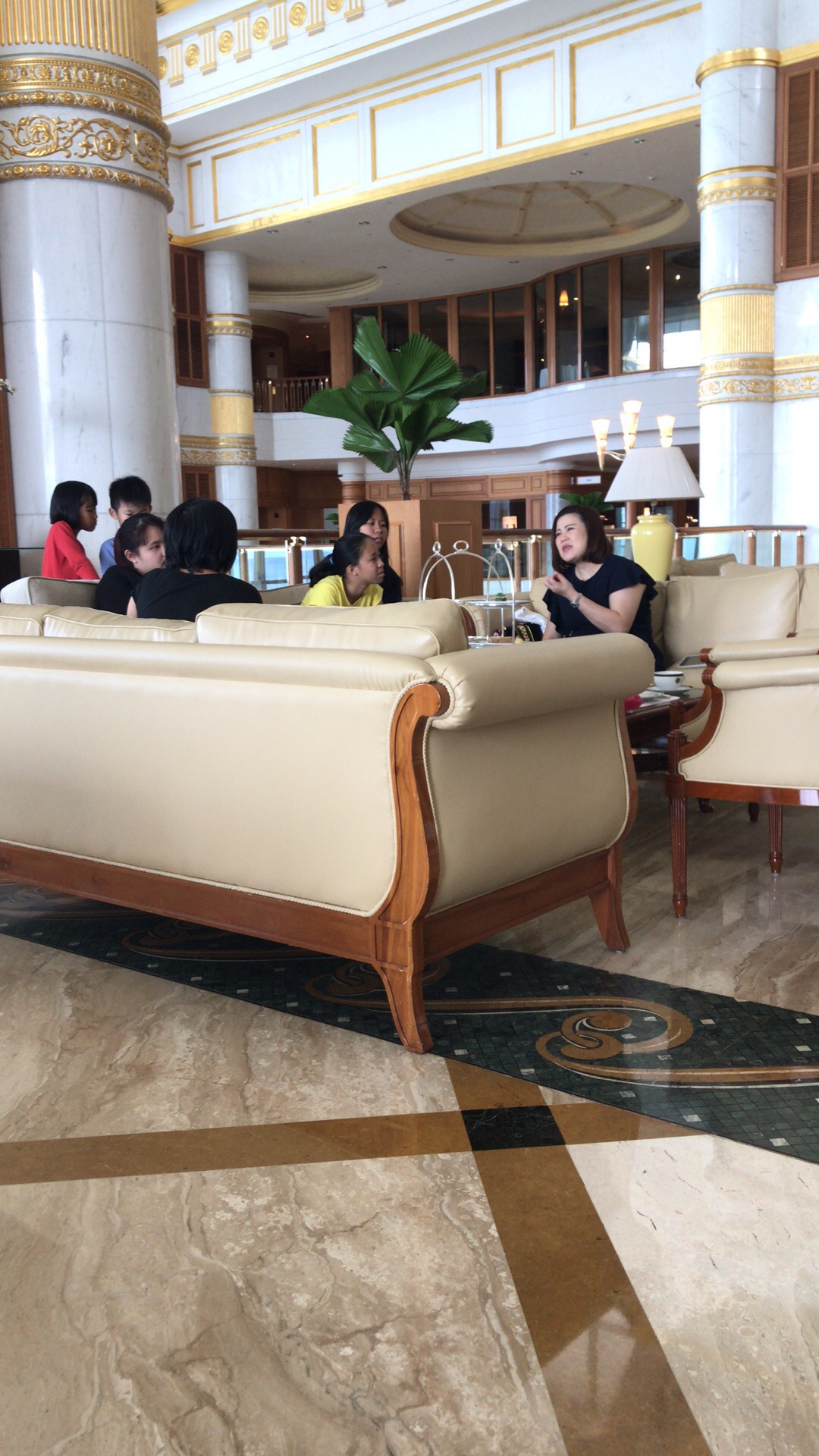 帝国酒店叹下午茶_游记