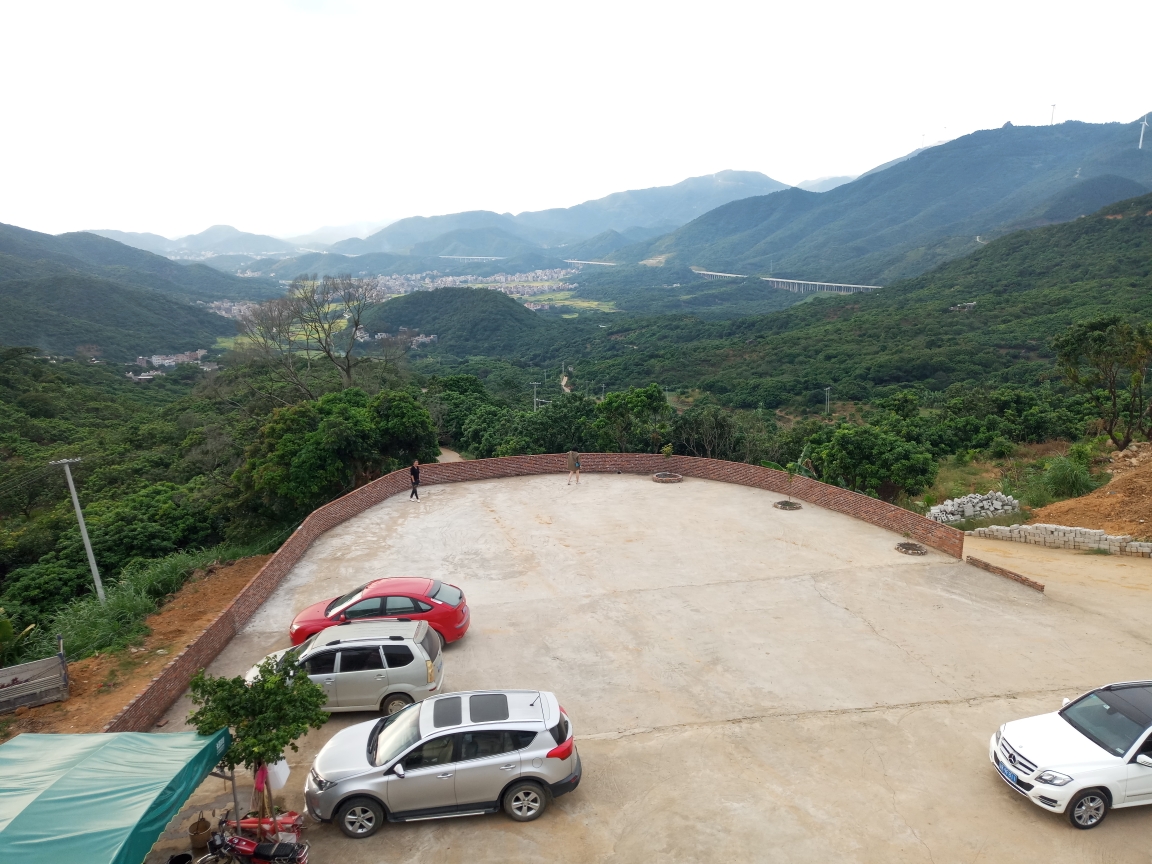 2018-10-10 浮山岭老云田新泳池 根子镇红荔阁中华红