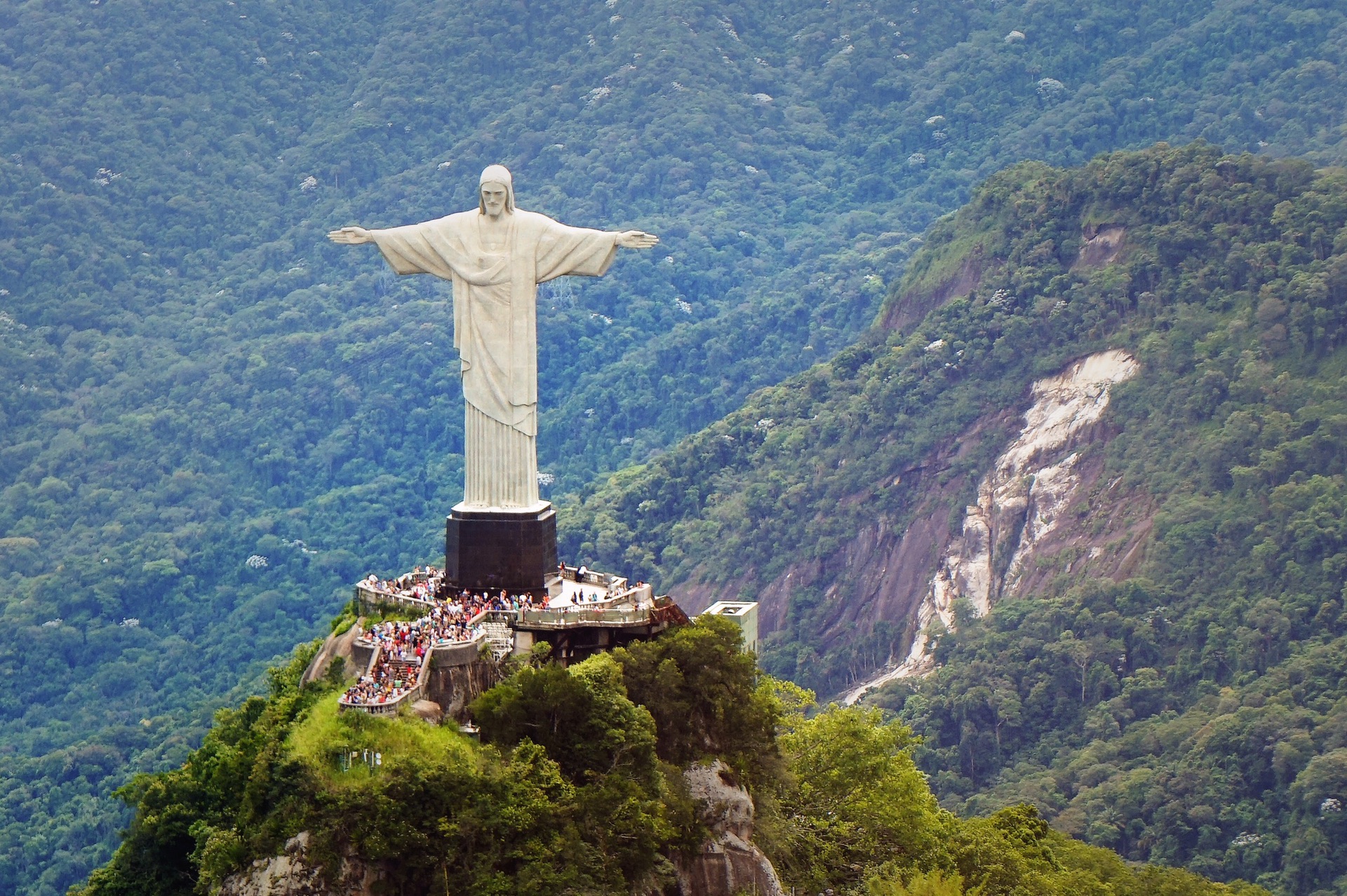 里约热内卢耶稣雕像巴西-建筑风景壁纸预览 | 10wallpaper.com