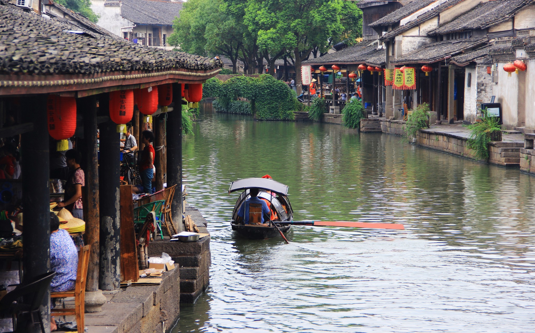 酱缸中的闲适----安昌古镇_游记