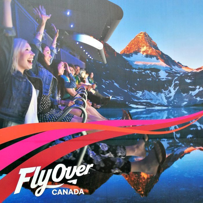 加拿大温哥华飞跃加拿大flyovercanada4d模拟飞行体验之旅电子票英文