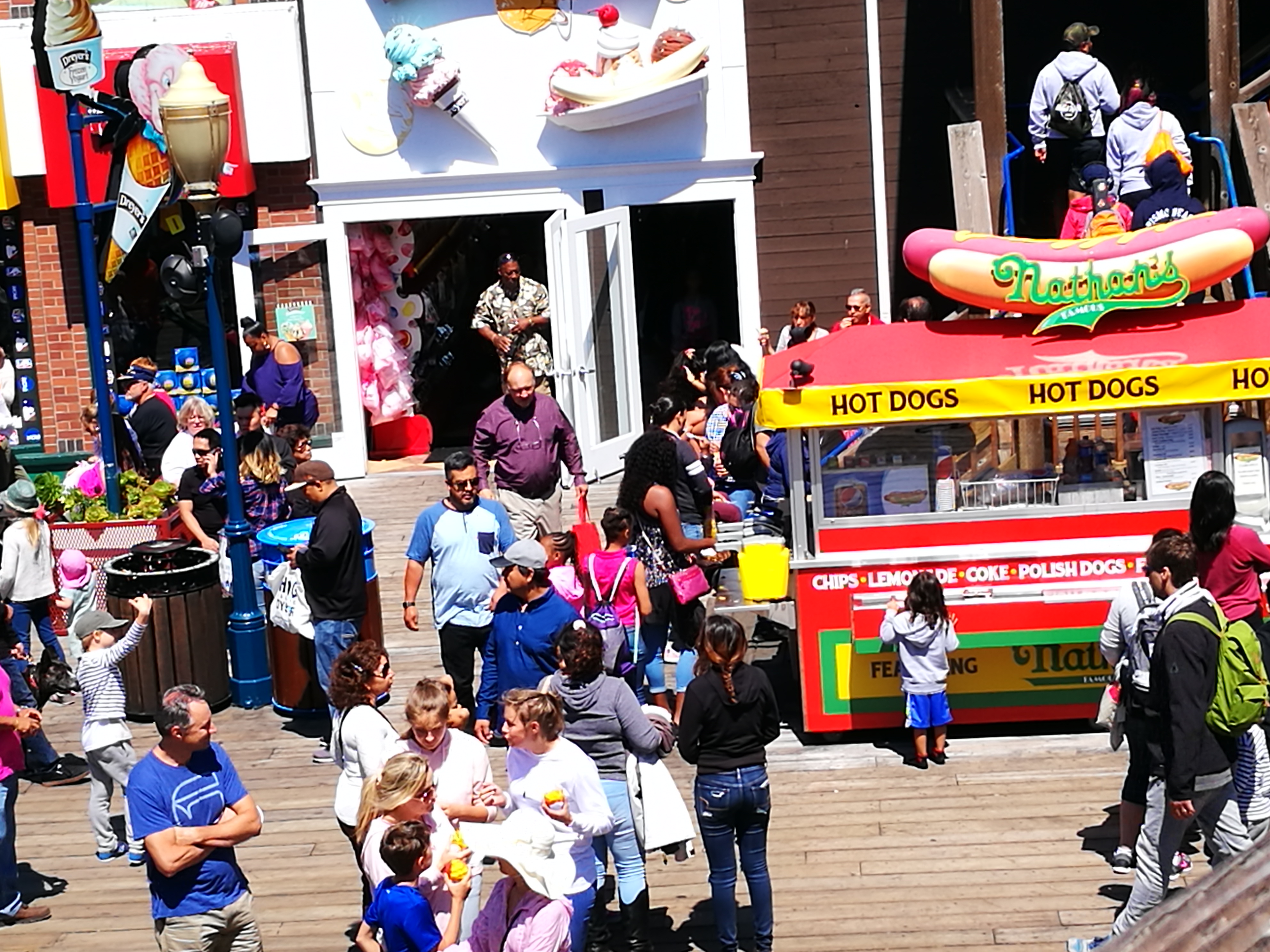 加利福尼亚州美食-Pier 39 Dreyer’s Ice Cream