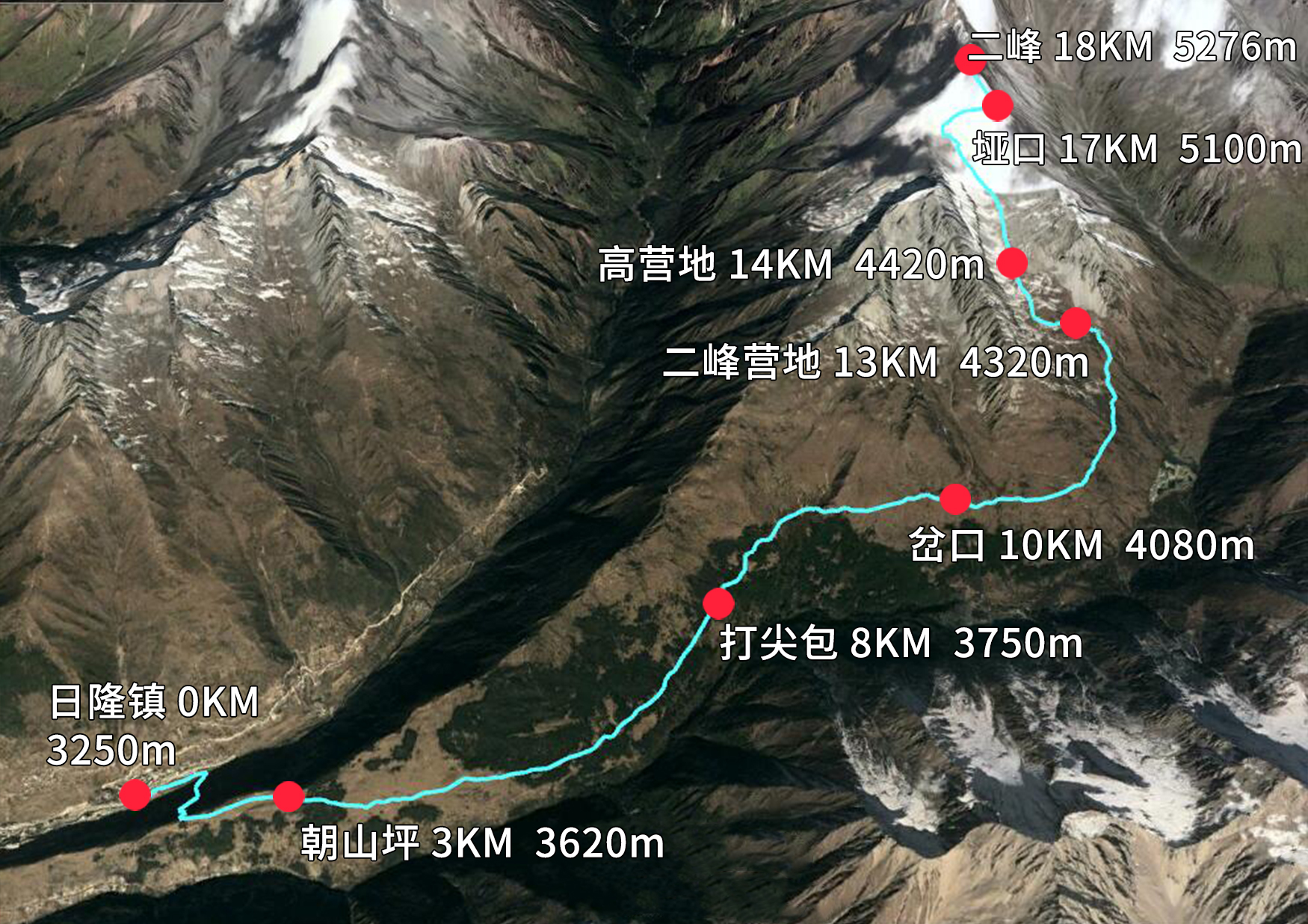 【四姑娘山】人生中的第一座雪山,大峰二峰攀登攻略