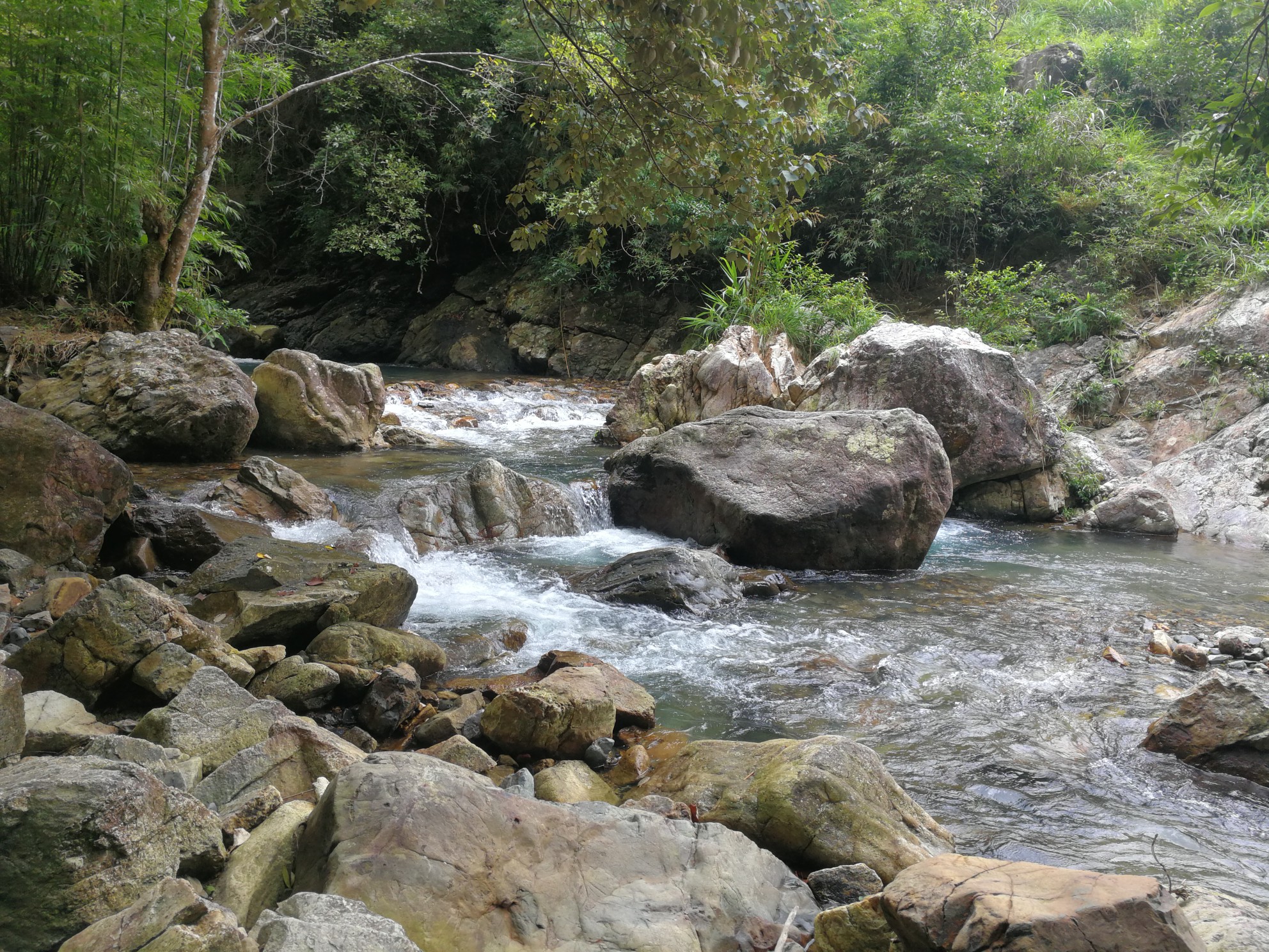 溯溪﹌﹌从化流溪河源头:溪头村