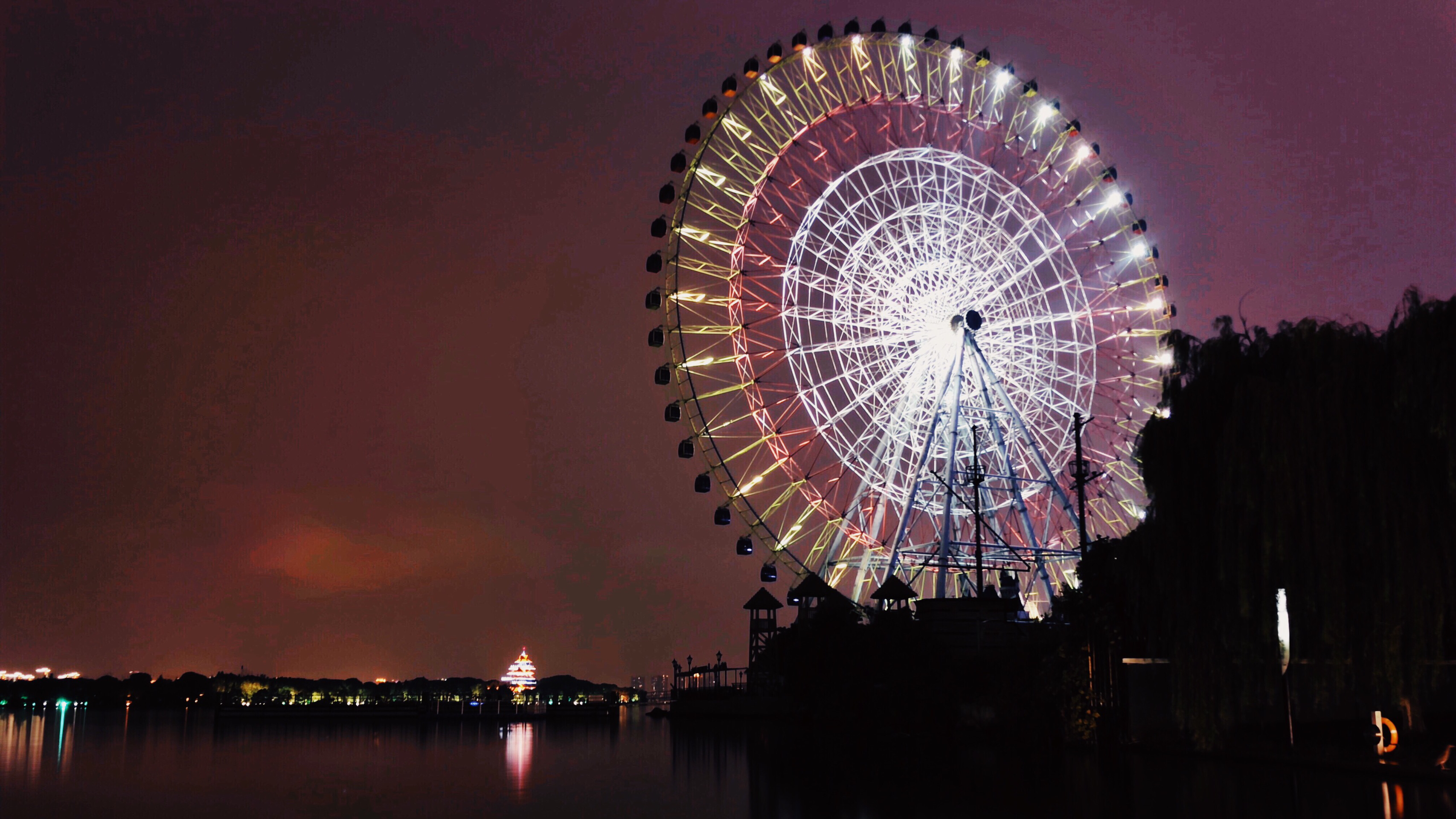 夜骑金鸡湖攻略，夜骑金鸡湖路线，金鸡湖夜骑指南