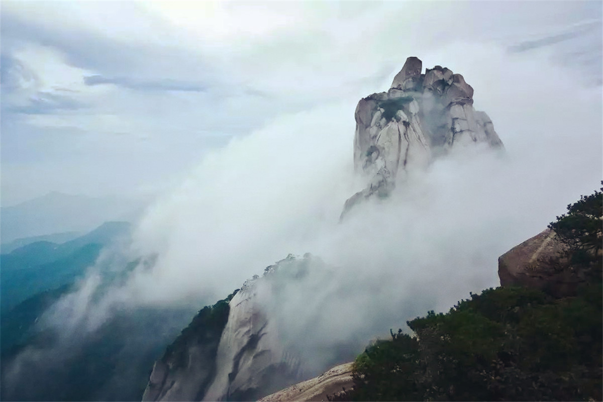 六安大别山主峰景区白马尖景区门票(官方电子门票 当日可定 快速入园)