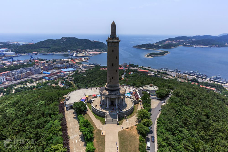 小平岛出海喂海鸥登白玉山车览跨海大桥闯关东影视基地老铁山黄渤海分