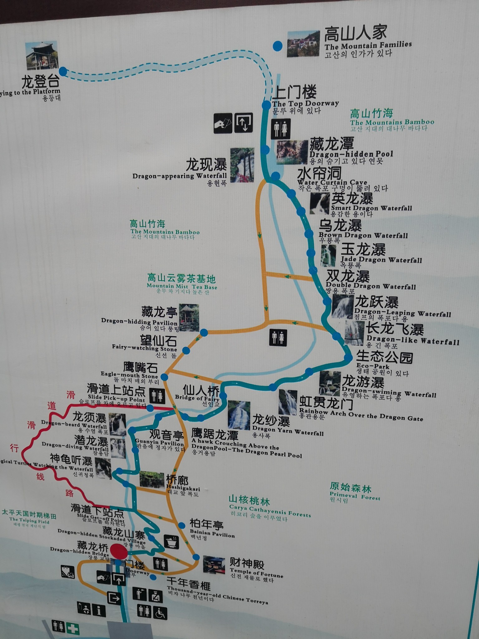 【跟团游】大竹海 九龙峡 藏龙百瀑二日游