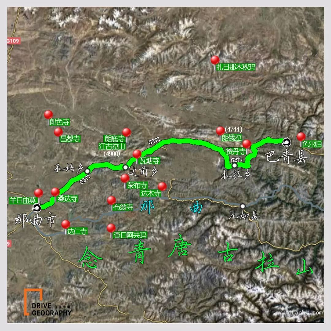 川藏北线7日自驾路线,317国道的朝圣之路