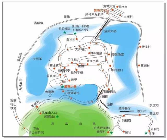 天空之镜不仅仅只在青海广东盐洲岛了解一下