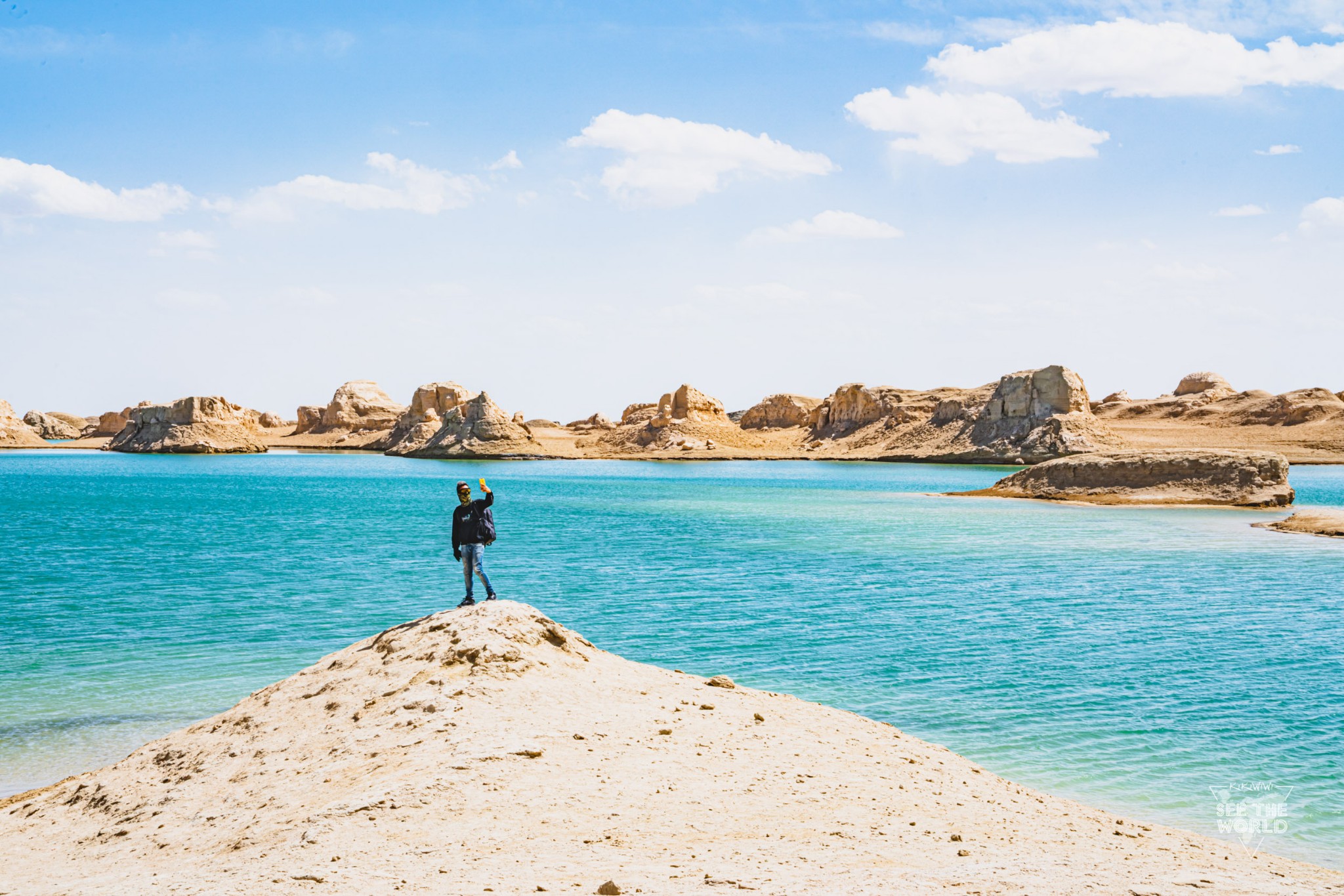 绝美的荒野秘境：空灵圣地·水上雅丹_游记