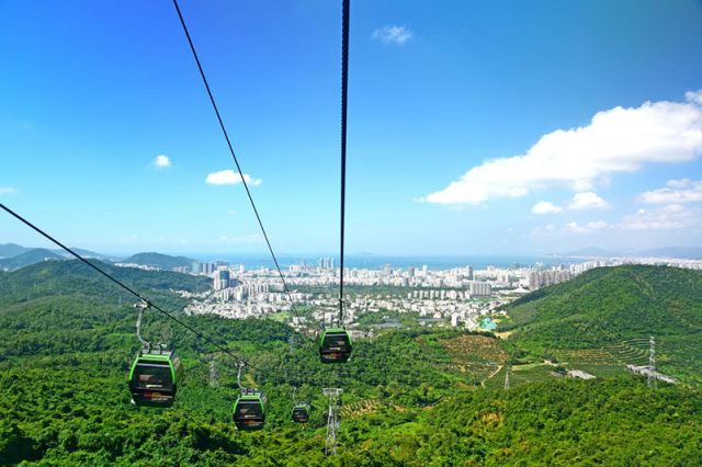 三亚凤凰岭海誓山盟景区门票(360度三亚美景)