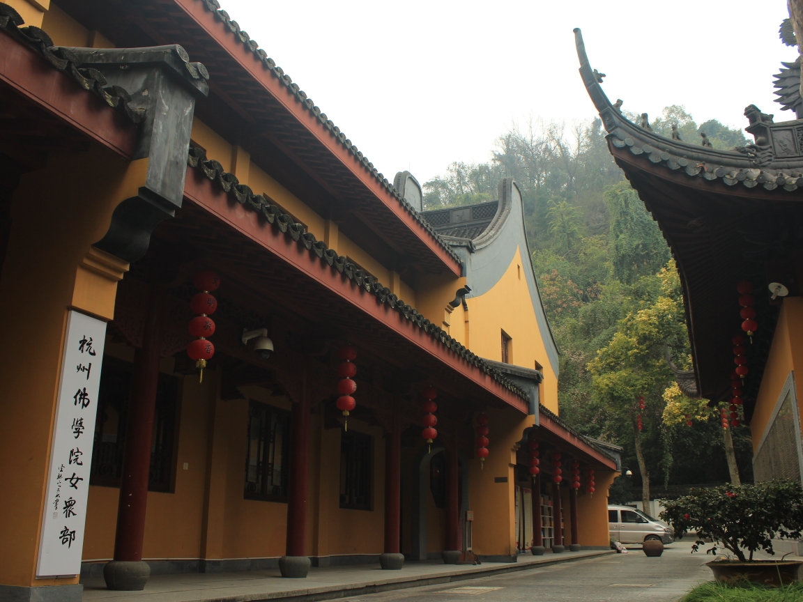 杭州的法镜寺(天竺寺)～很无聊的寺庙