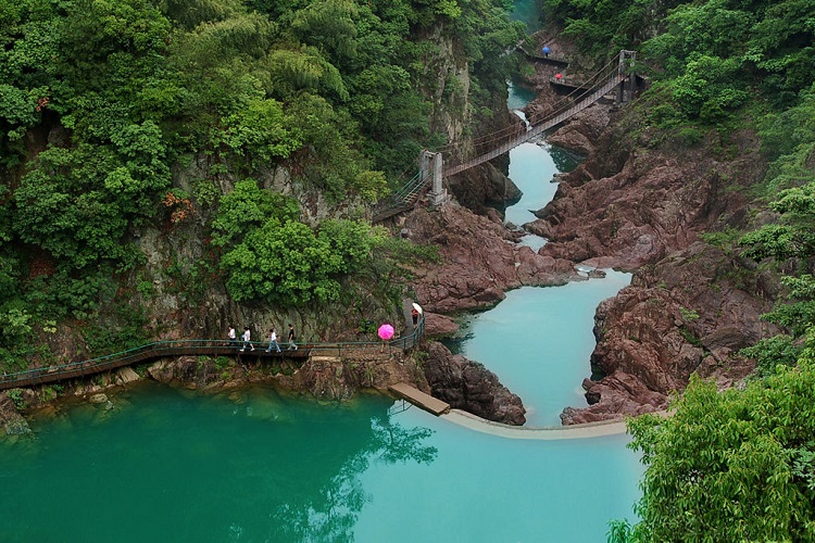 台州天台山 琼台仙谷电子票