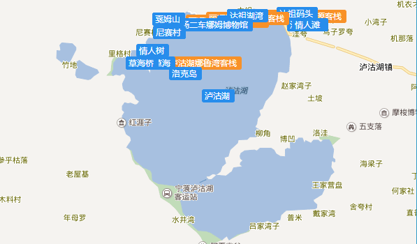 丽江泸沽湖纯玩旅拍2日游吉普车360度环湖旅拍景点亲爱的客栈免费升级