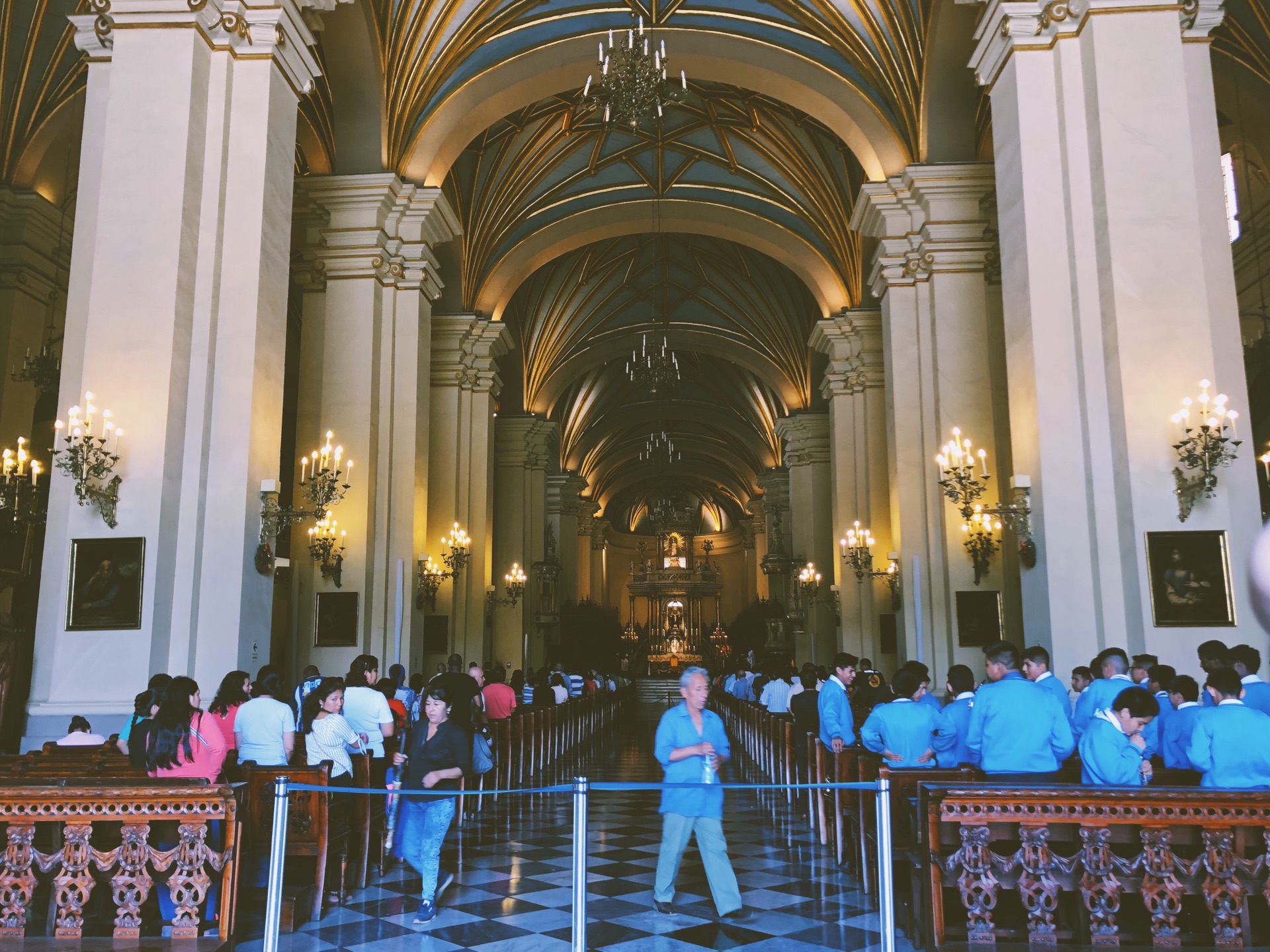 【利马景点图片】Cathedral of Lima