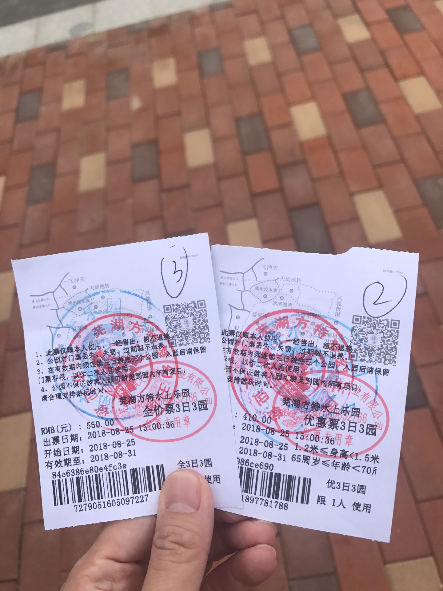 暑假末期游芜湖方特