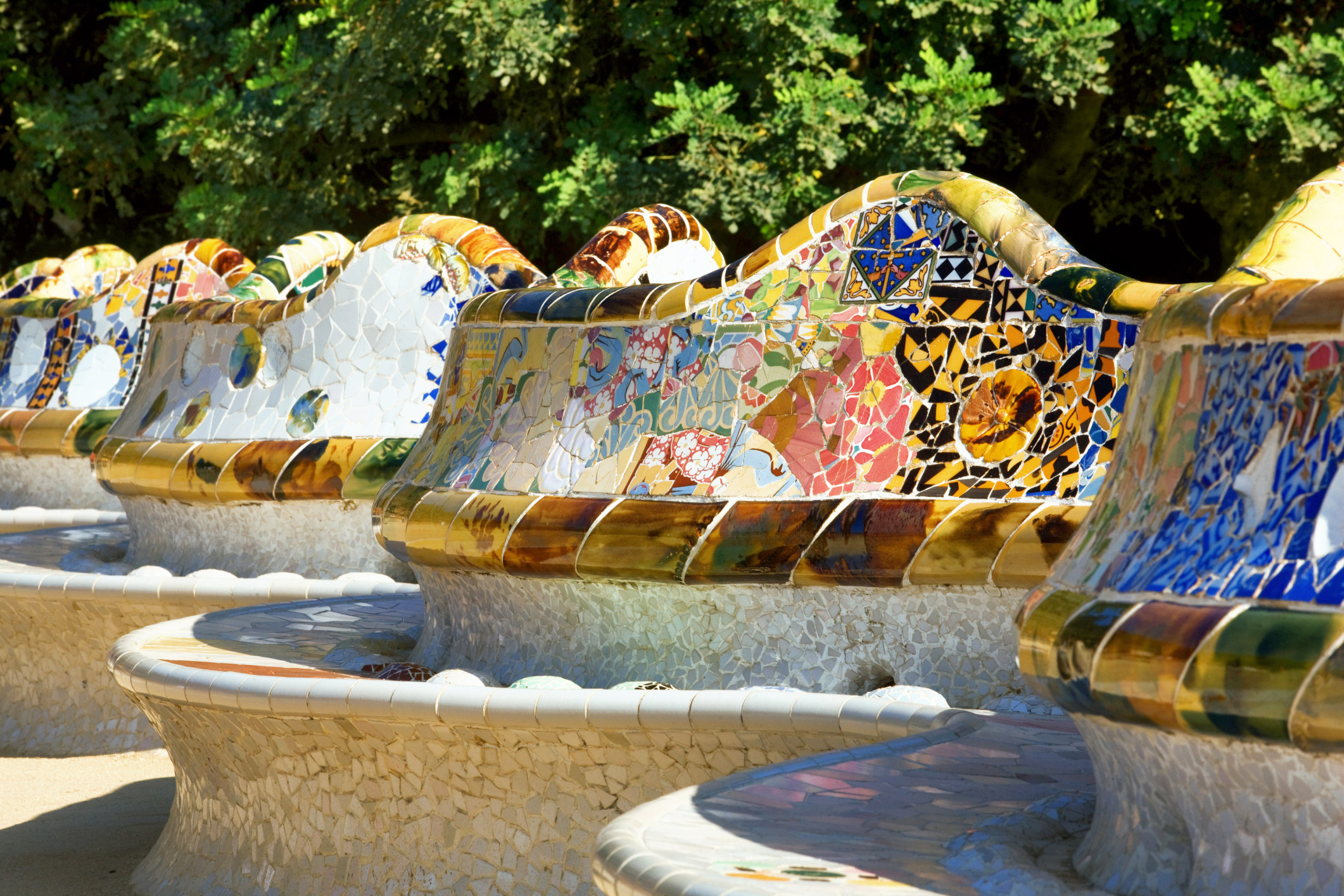 古埃尔公园门票(急速出票桂尔公园 parc güell)