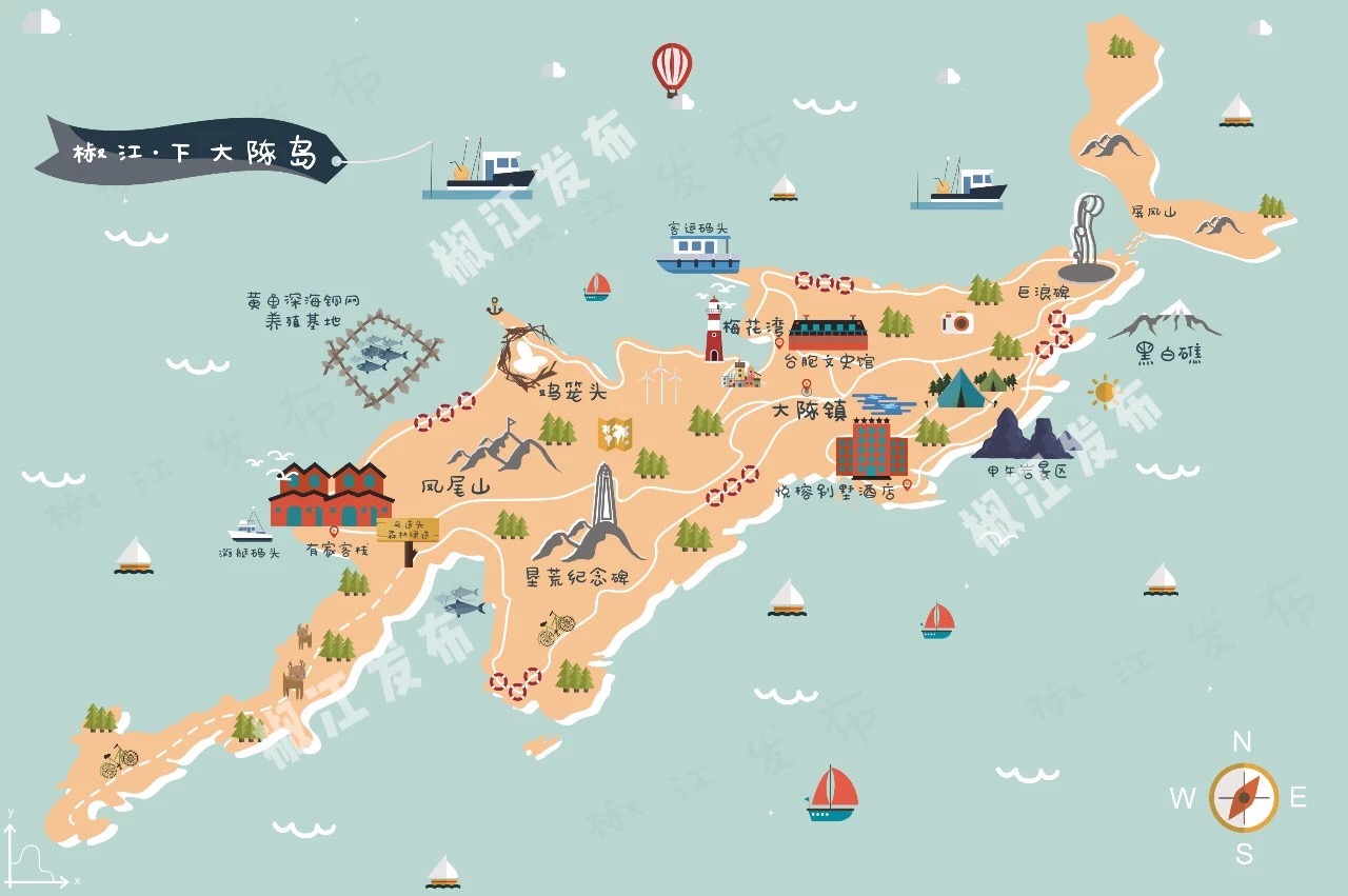 下大陈岛