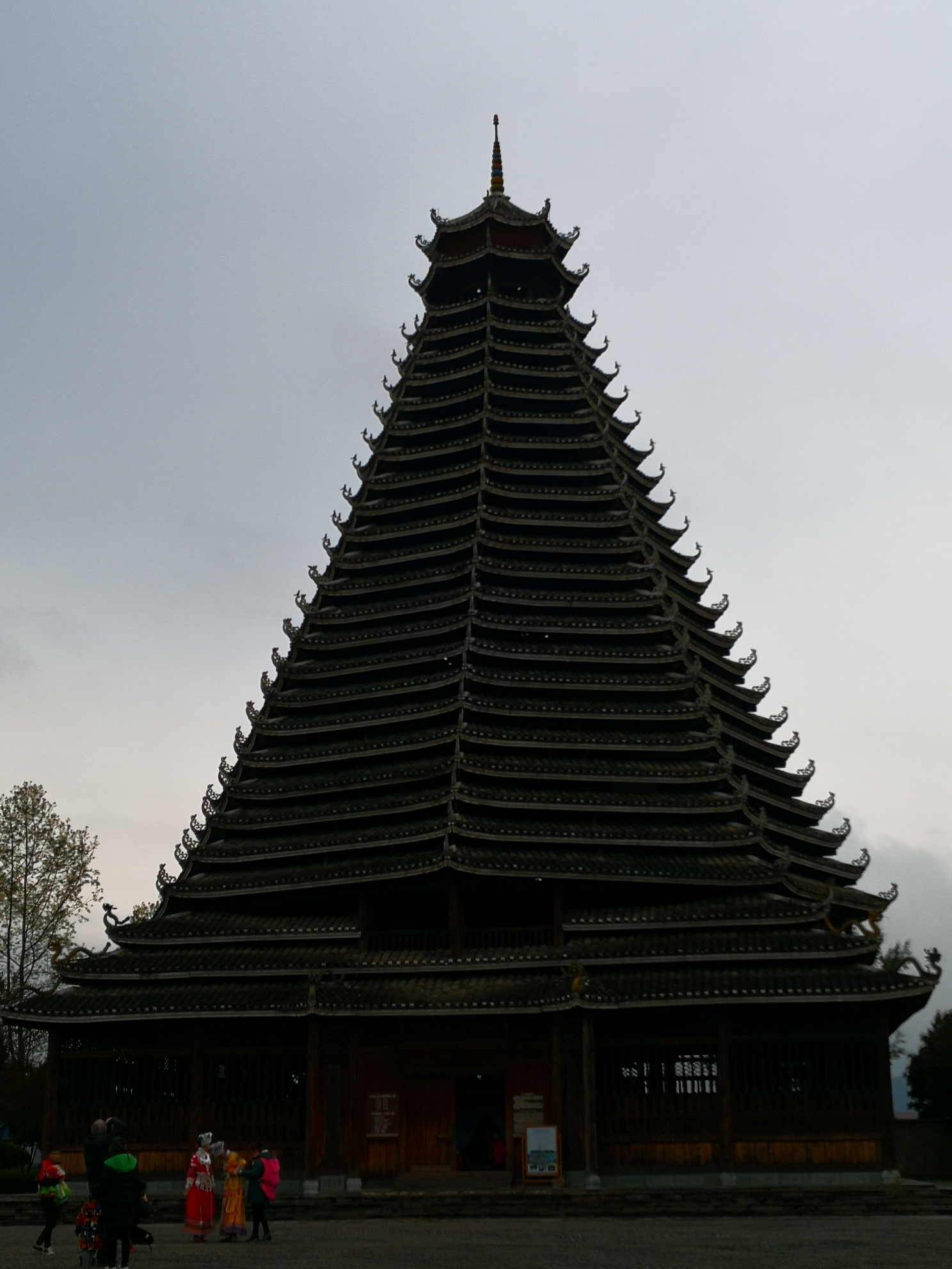 三江鸟巢、福禄寺、鼓楼_游记