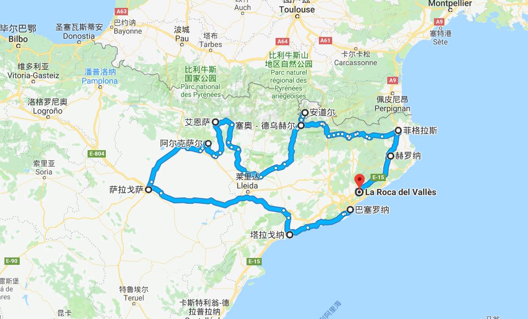 10天自驾游 | 从地中海到比利牛斯山,西班牙的东北方