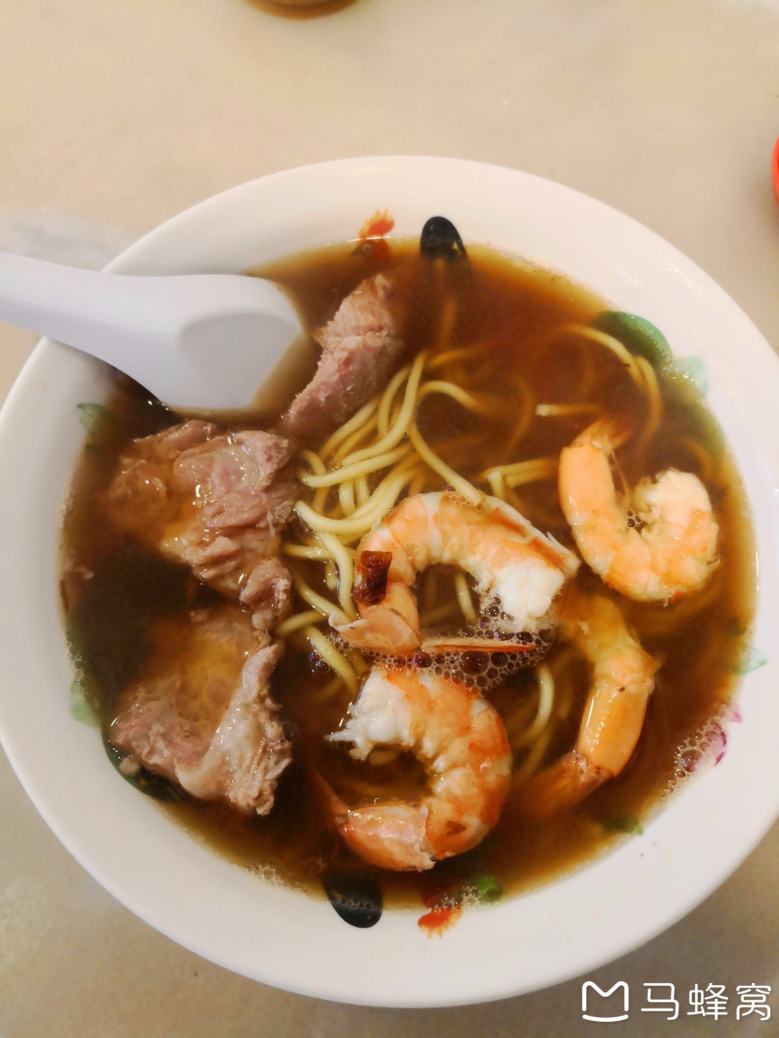 新加坡美食-大路虾面