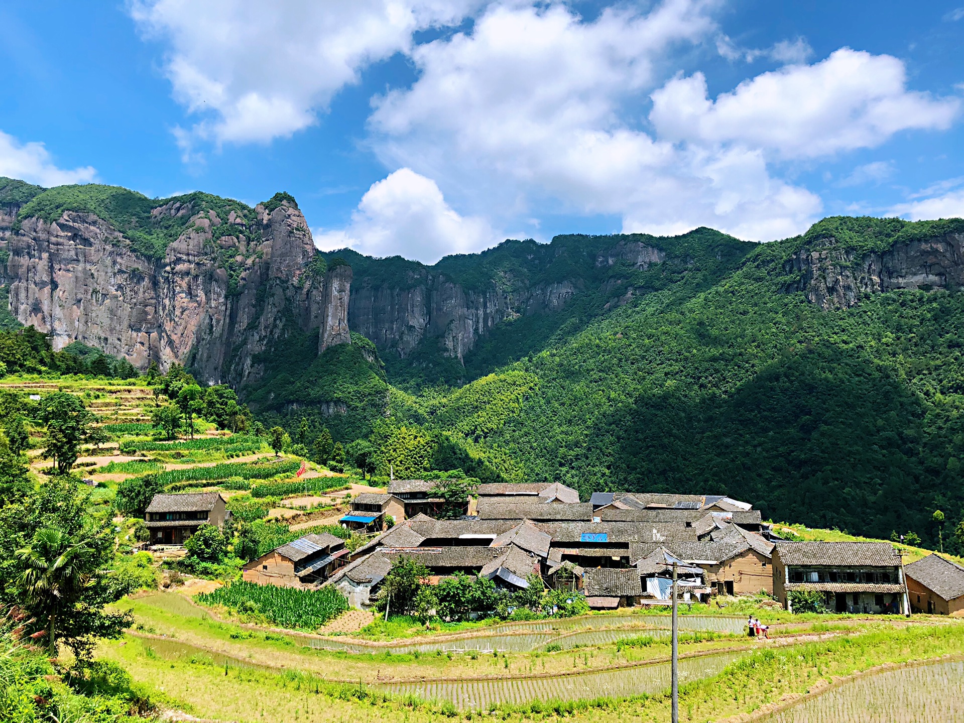 仙居县～神仙谷景区 皤滩古镇 公盂岩徒步 公盂岩小村庄 结语