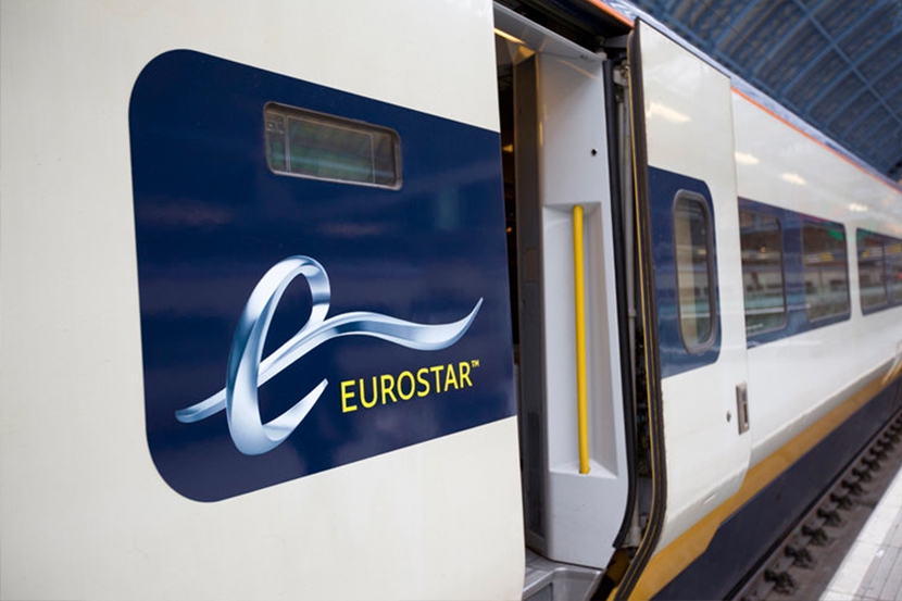 高速列车eurostar欧洲之星