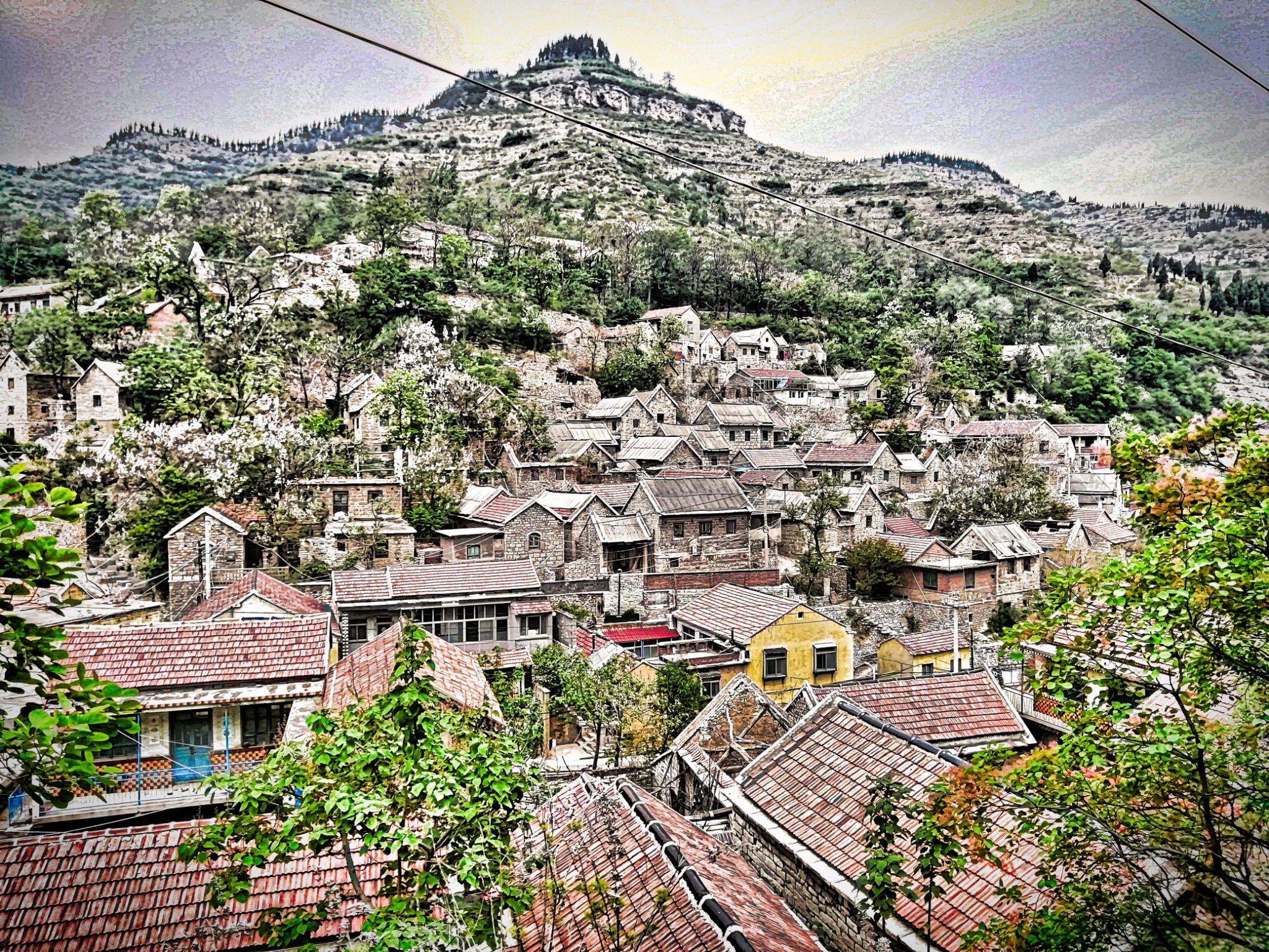 山中一块石，世间一座村_游记