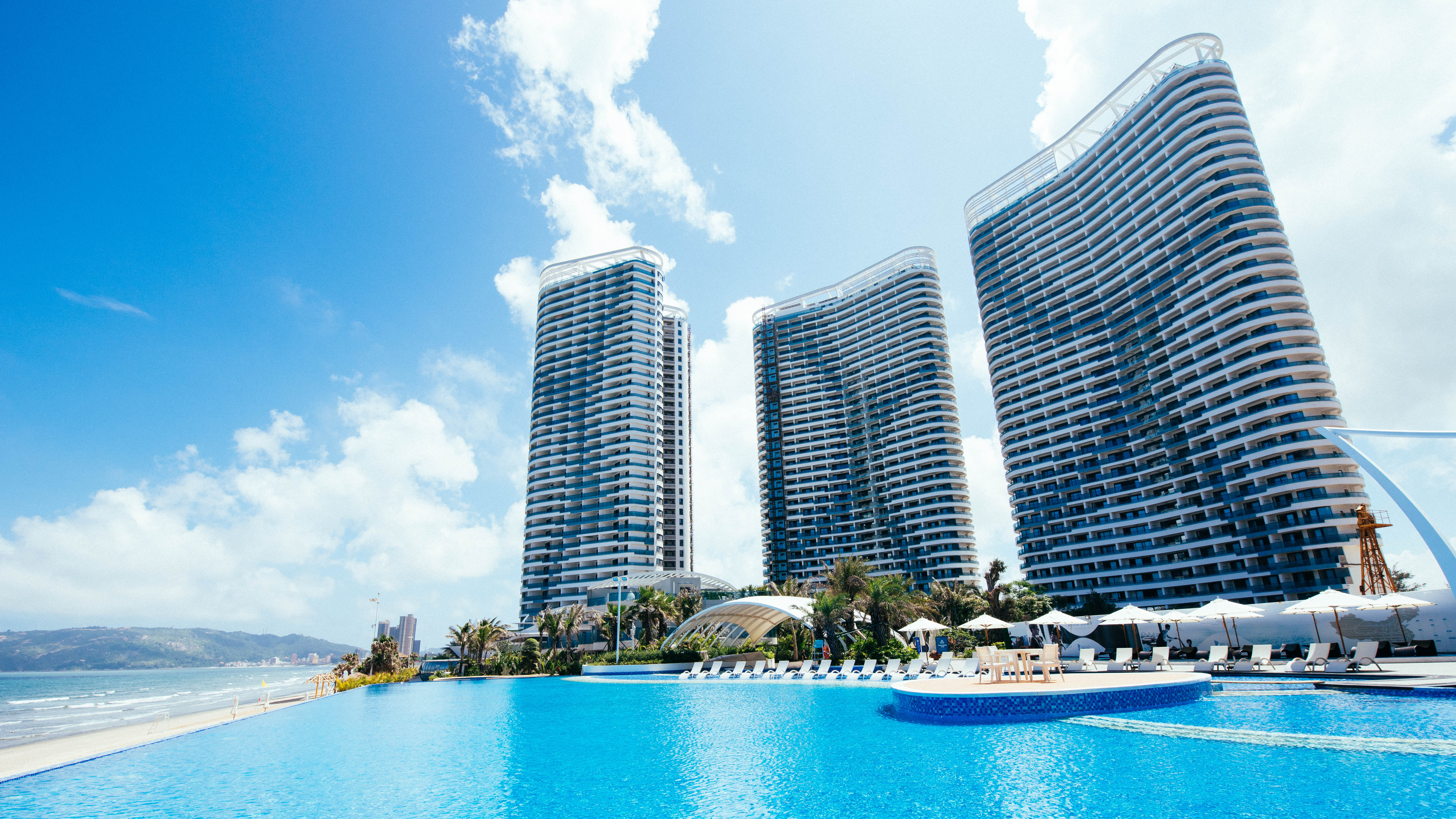 惠州双月湾享海温泉度假酒店海景房1晚住宿抵用劵(含自助早 旅拍 无限