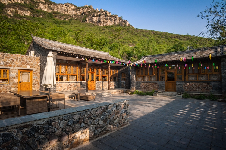 北京房山桃叶谷民宿2天1晚送营养早餐下午茶晚餐多居室独立私密小院