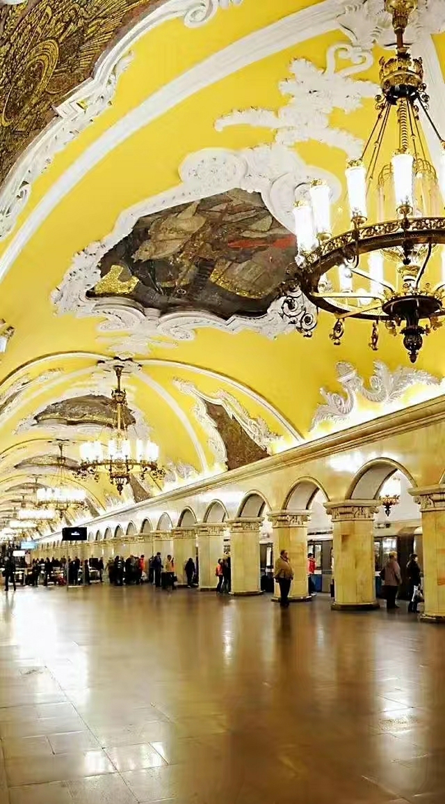 白俄罗斯地铁站        