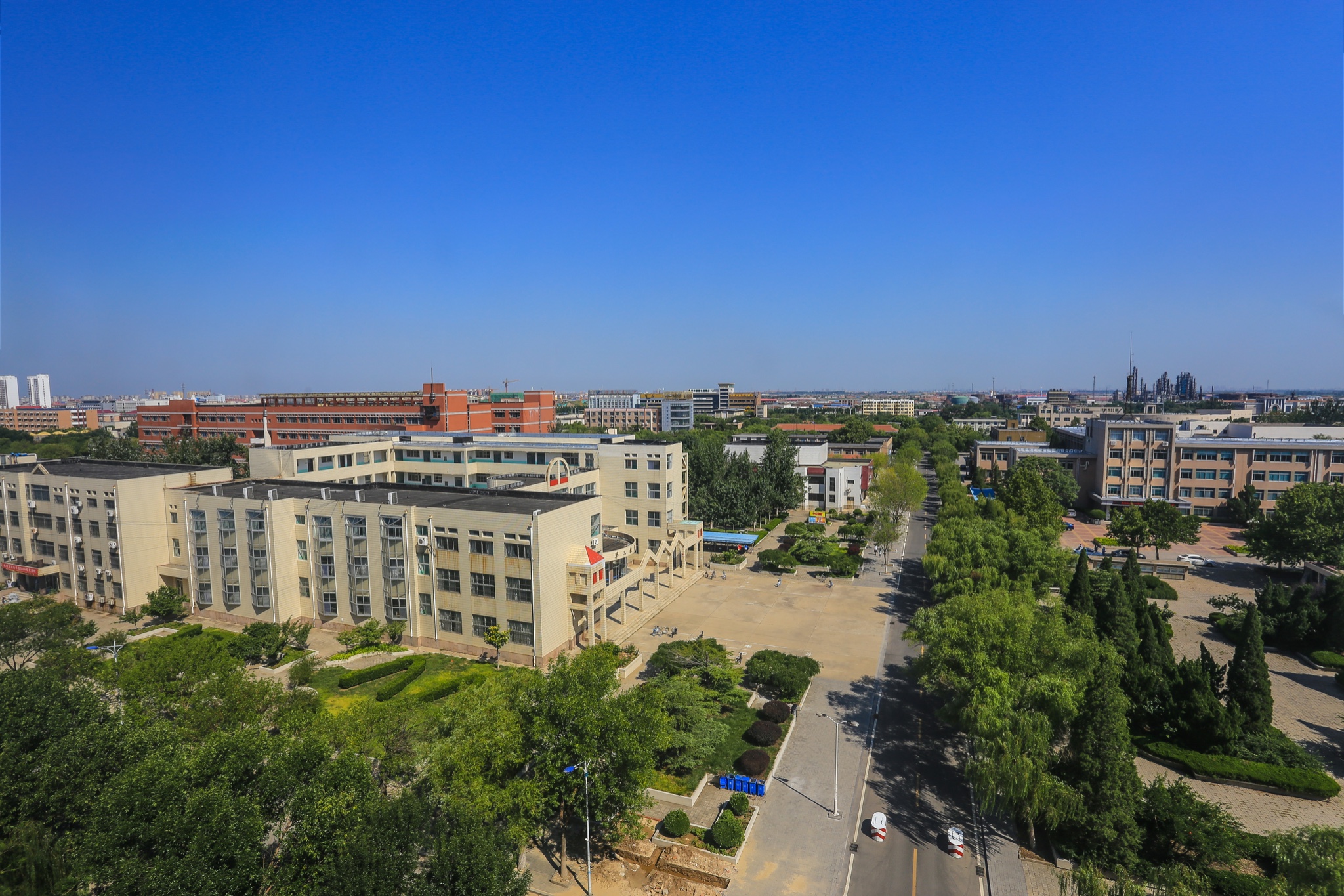 中国石油大学(华东)搬迁之后的东营校址