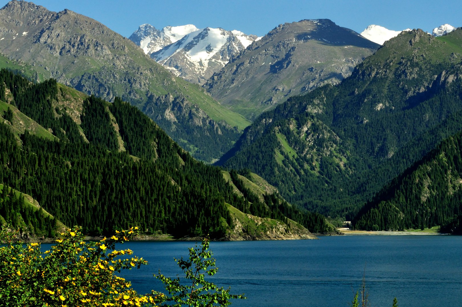 天山天池图片新疆天山天池天山天池的照片天池壁纸天池风景tianchi