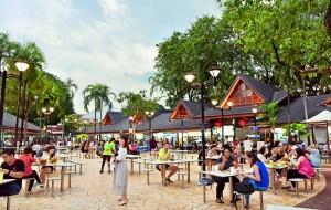 新加坡美食-紐頓圓環美食中心